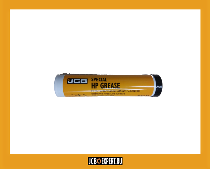 Патрон со смазкой (синяя) JCB HP 400гр, Grease high pressure Special HP Grease (Оригинал)